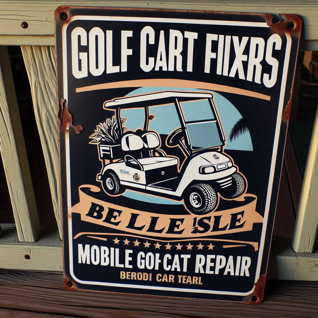 Mobile Golf Cart Repair and Service by Golf Cart Fixers in Belle Isle, Florida