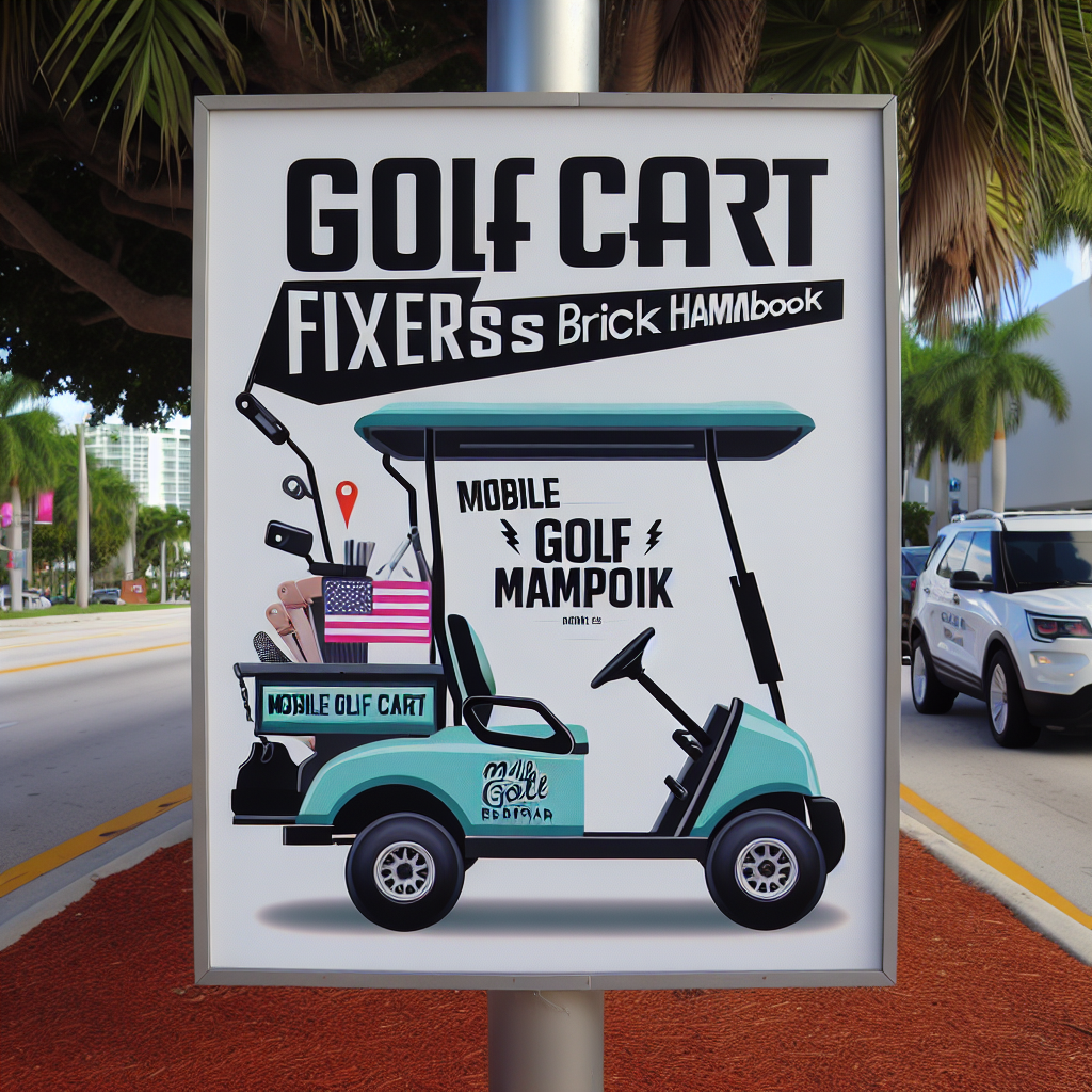 Mobile Golf Cart Repair and Service by Golf Cart Fixers in Brickell Hammock, Florida