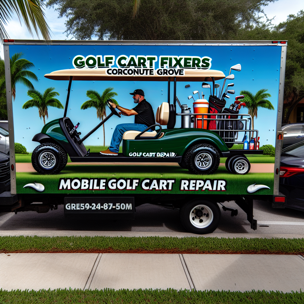 Mobile Golf Cart Repair and Service by Golf Cart Fixers in Coconut Grove, Florida