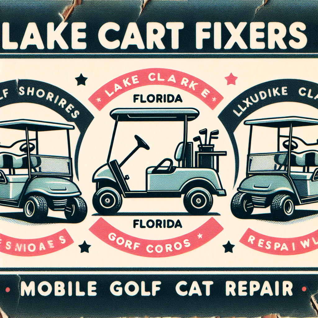 Mobile Golf Cart Repair and Service by Golf Cart Fixers in Lake Clarke Shores, Florida