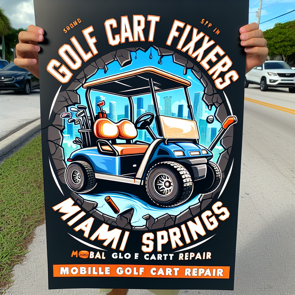 Mobile Golf Cart Repair and Service by Golf Cart Fixers in Miami Springs, Florida