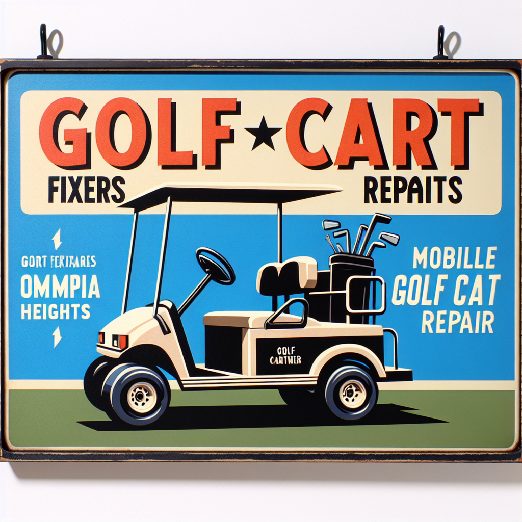 Mobile Golf Cart Repair and Service by Golf Cart Fixers in Olympia Heights, Florida