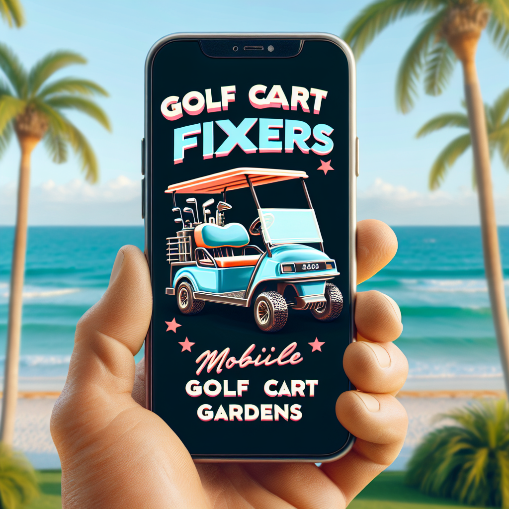 Mobile Golf Cart Repair and Service by Golf Cart Fixers in Palm Beach Gardens, Florida