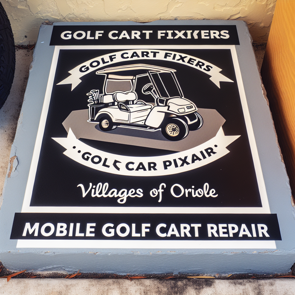 Mobile Golf Cart Repair and Service by Golf Cart Fixers in Villages of Oriole, Florida