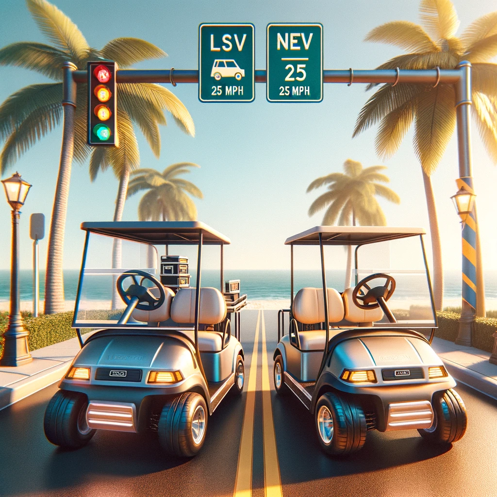 lsv vs nev florida street legal requirements