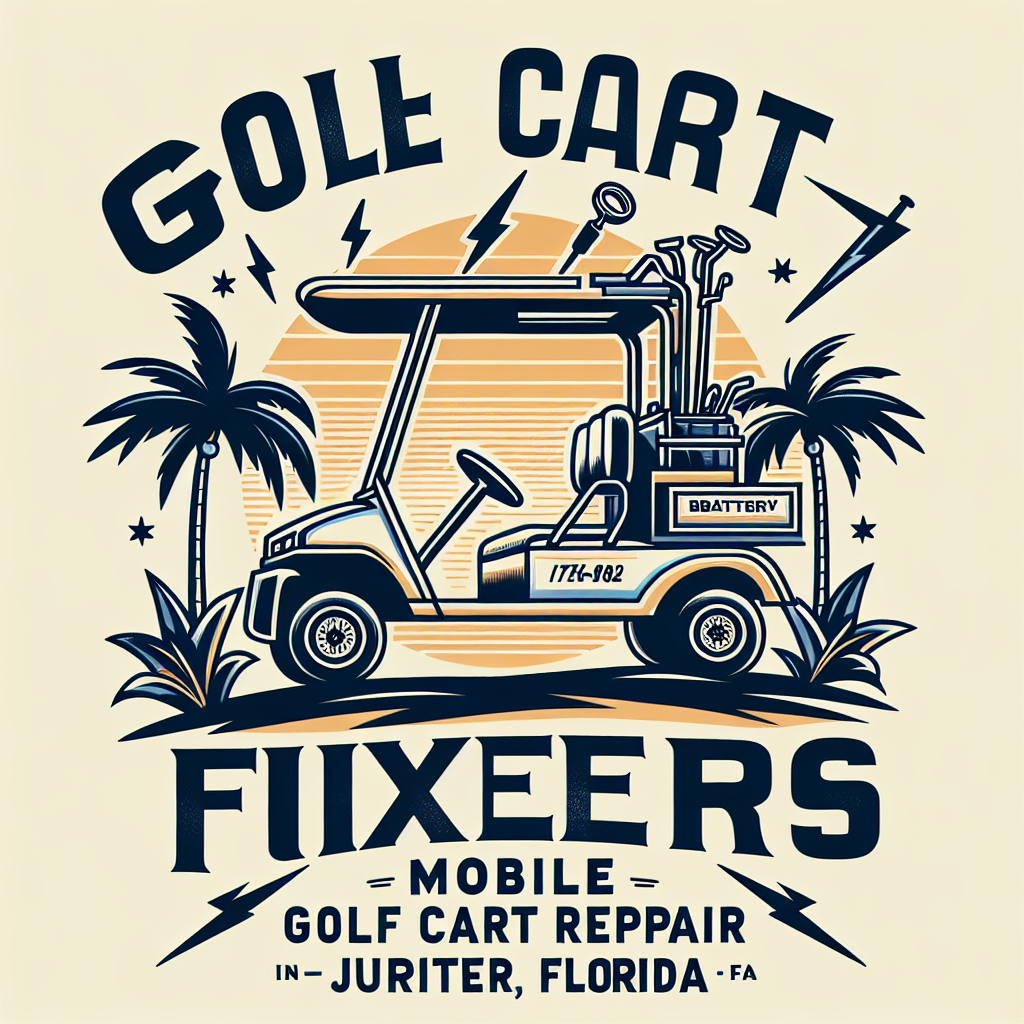 Top Rated Mobile Golf Cart Repair and golf cart battery shop in Jupiter, Palm Beach County, Florida