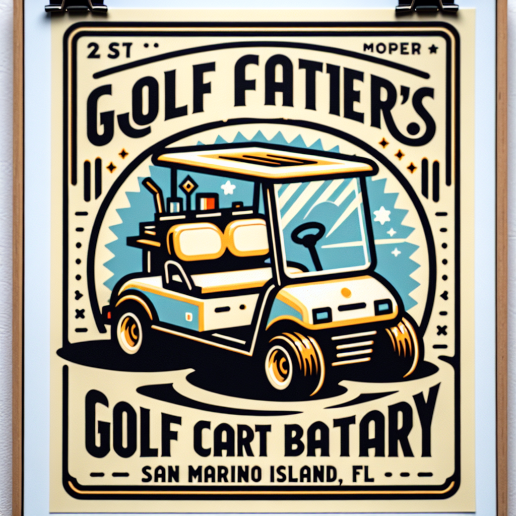 Top Rated Mobile Golf Cart Repair and golf cart battery shop in San Marino Island, Miami-Dade County, Florida