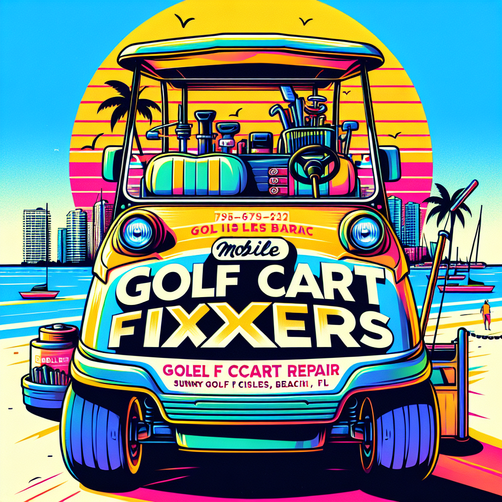 Top Rated Mobile Golf Cart Repair and golf cart battery shop in Sunny Isles Beach, Miami-Dade County, Florida