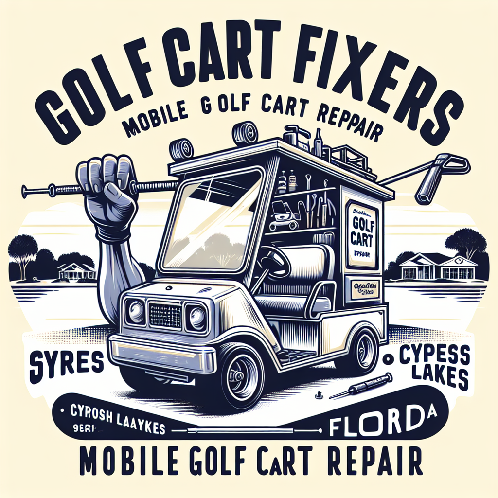 Top Rated Mobile Golf Cart Repair and golf cart brake repair shop in Cypress Lakes, Palm Beach County, Florida