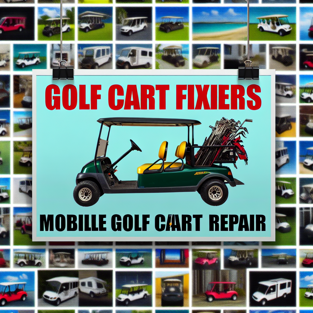 Top Rated Mobile Golf Cart Repair and golf cart brake repair shop in Miami, Miami-Dade County, Florida