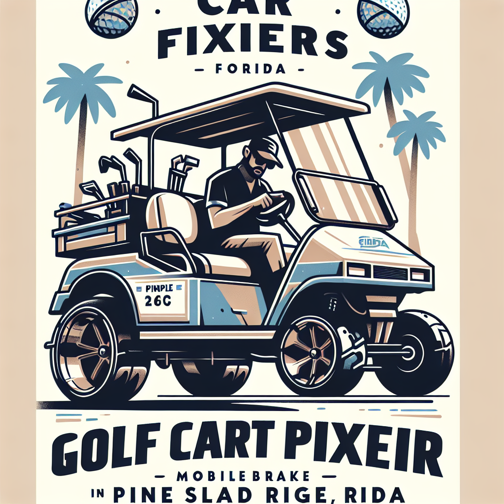 Top Rated Mobile Golf Cart Repair and golf cart brake repair shop in Pine Island Ridge, Broward County, Florida