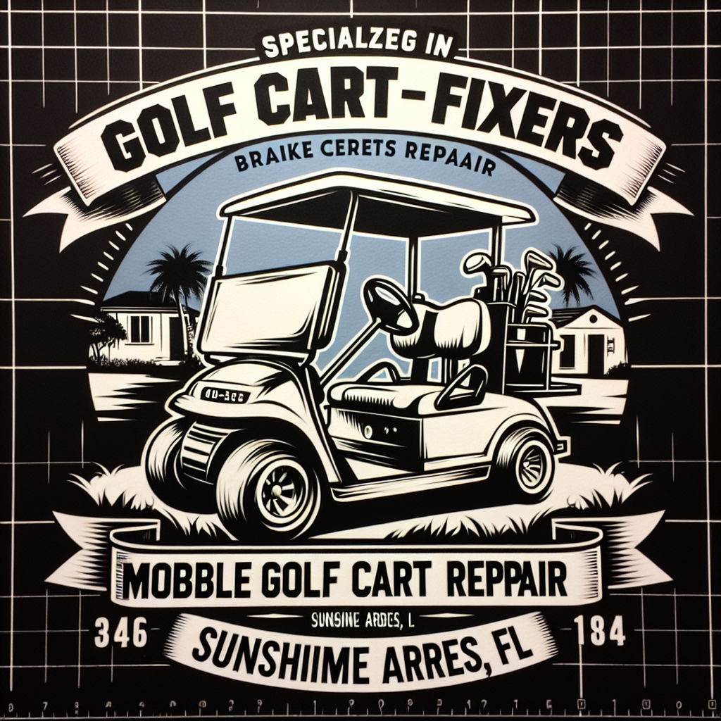 Top Rated Mobile Golf Cart Repair and golf cart brake repair shop in Sunshine Acres, Broward County, Florida