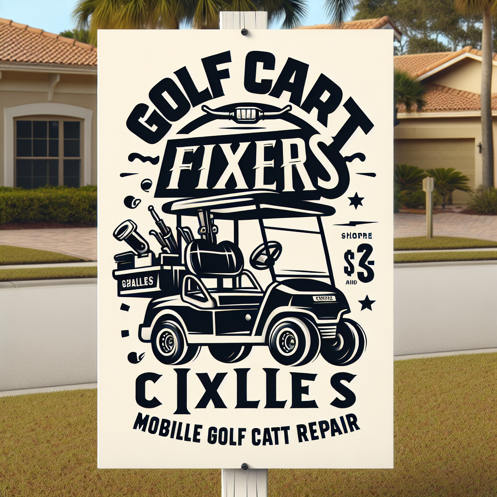 Top Rated Mobile Golf Cart Repair and golf cart charger shop in Chula Vista Isles, Broward County, Florida