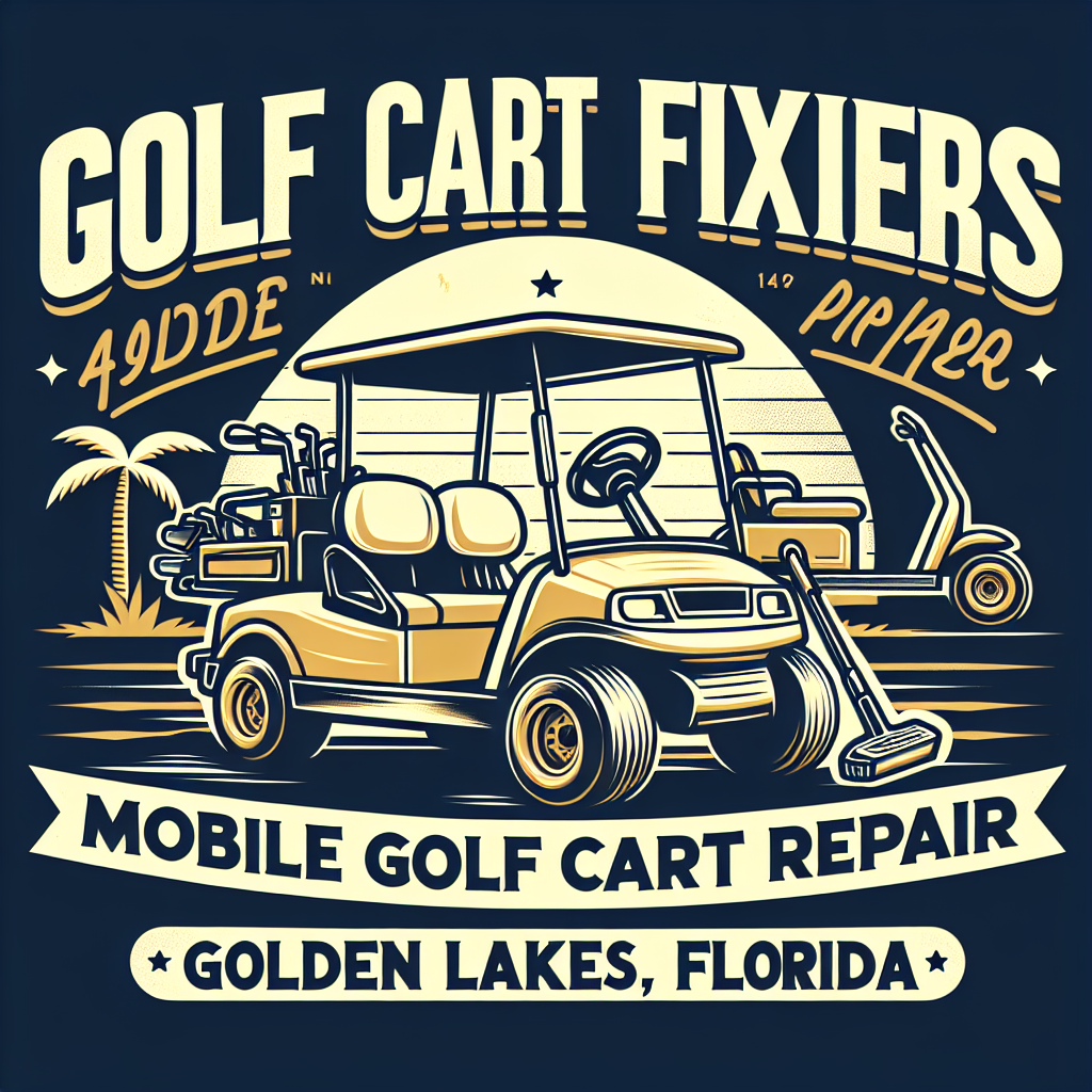 Top Rated Mobile Golf Cart Repair and golf cart charger shop in Golden Lakes, Palm Beach County, Florida