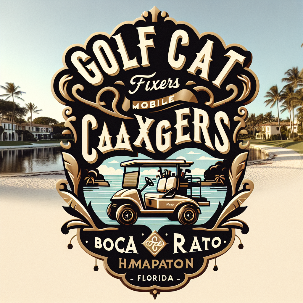 Top Rated Mobile Golf Cart Repair and golf cart charger shop in Hamptons at Boca Raton, Palm Beach County, Florida