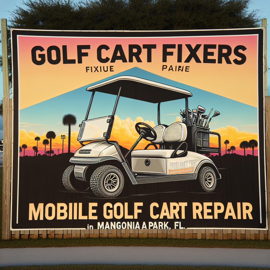 Top Rated Mobile Golf Cart Repair and golf cart charger shop in Mangonia Park, Palm Beach County, Florida