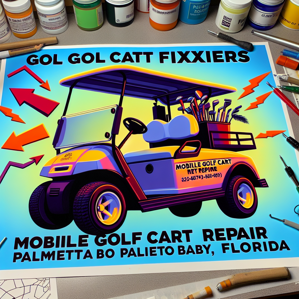 Top Rated Mobile Golf Cart Repair and golf cart charger shop in Palmetto Bay, Miami-Dade County, Florida