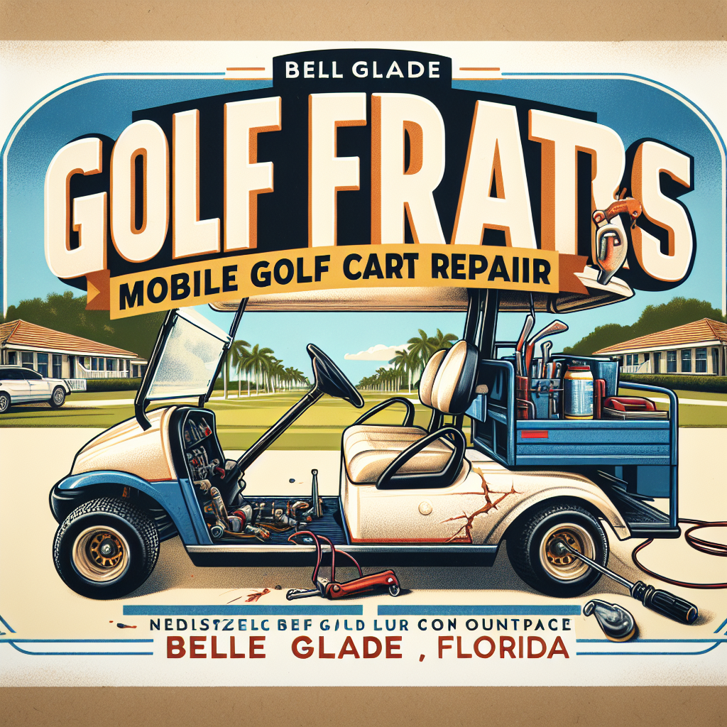 Top Rated Mobile Golf Cart Repair and golf cart controller shop in Belle Glade, Palm Beach County, Florida