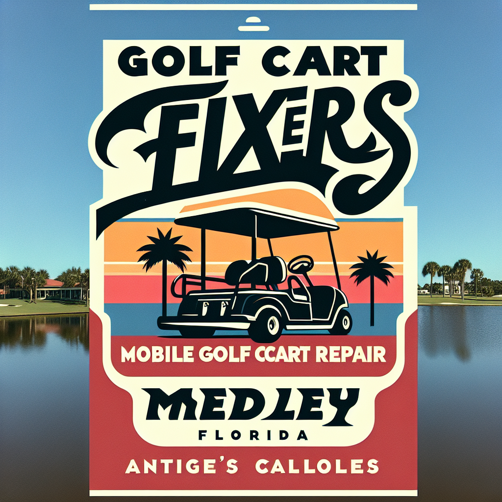 Top Rated Mobile Golf Cart Repair and golf cart controller shop in Medley, Miami-Dade County, Florida