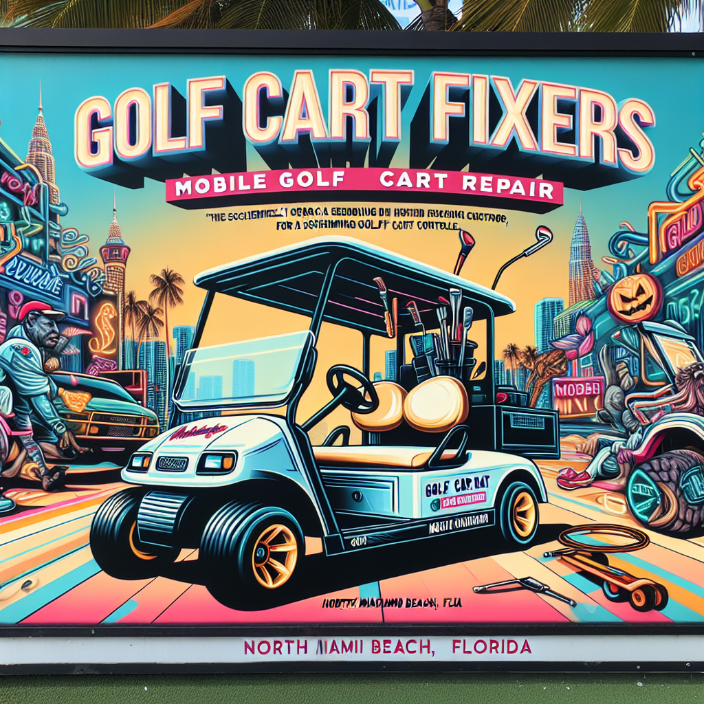 Top Rated Mobile Golf Cart Repair and golf cart controller shop in North Miami Beach, Miami-Dade County, Florida