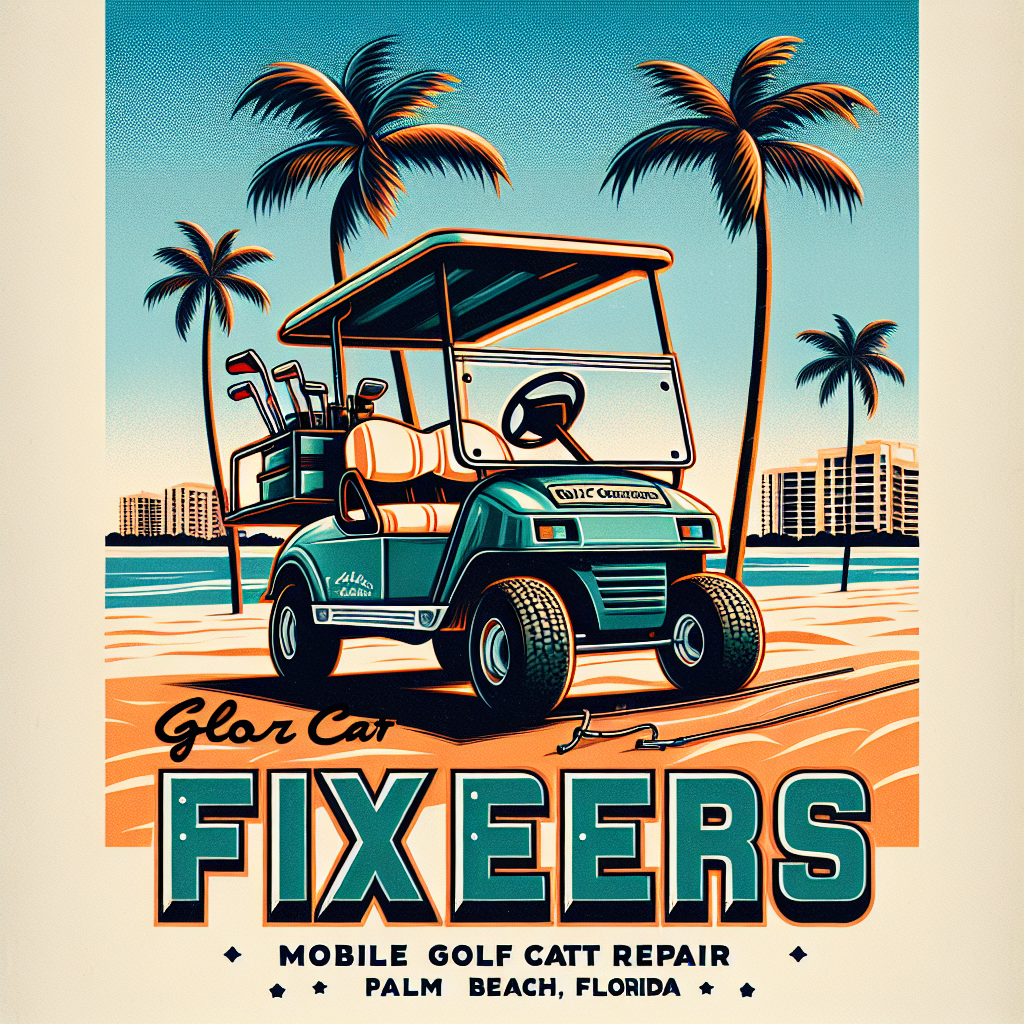 Top Rated Mobile Golf Cart Repair and golf cart controller shop in Palm Beach, Palm Beach County, Florida