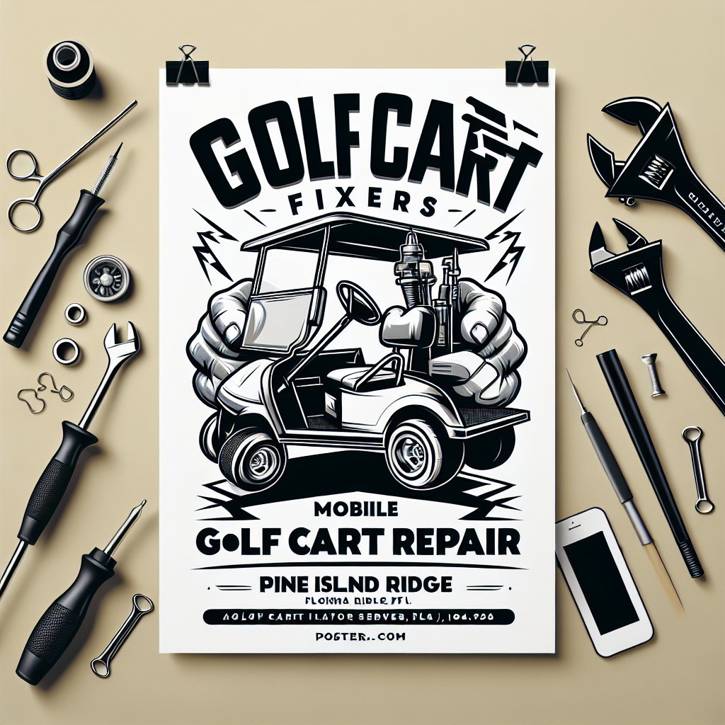 Top Rated Mobile Golf Cart Repair and golf cart controller shop in Pine Island Ridge, Broward County, Florida