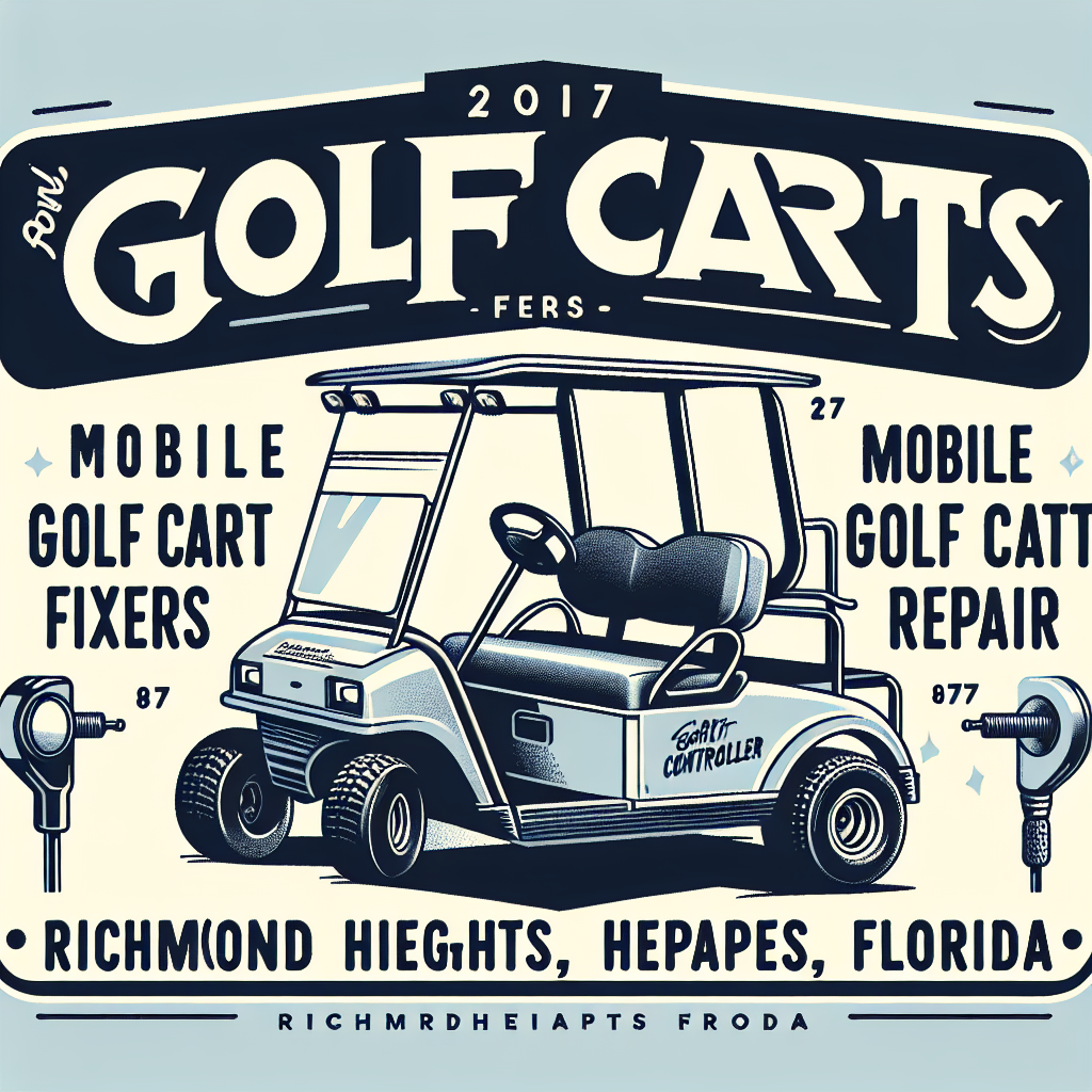 Top Rated Mobile Golf Cart Repair and golf cart controller shop in Richmond Heights, Miami-Dade County, Florida