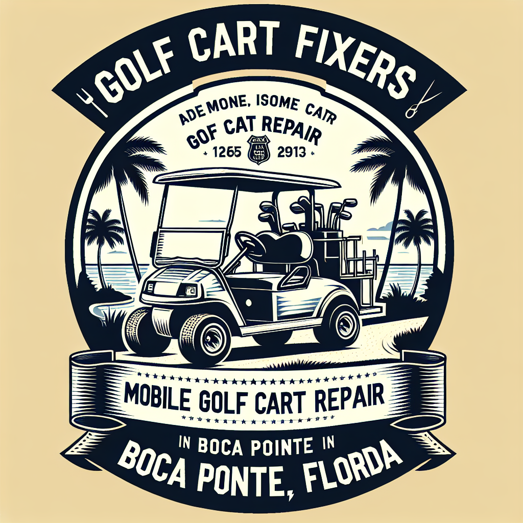 Top Rated Mobile Golf Cart Repair and golf cart mobile repair shop in Boca Pointe, Palm Beach County, Florida