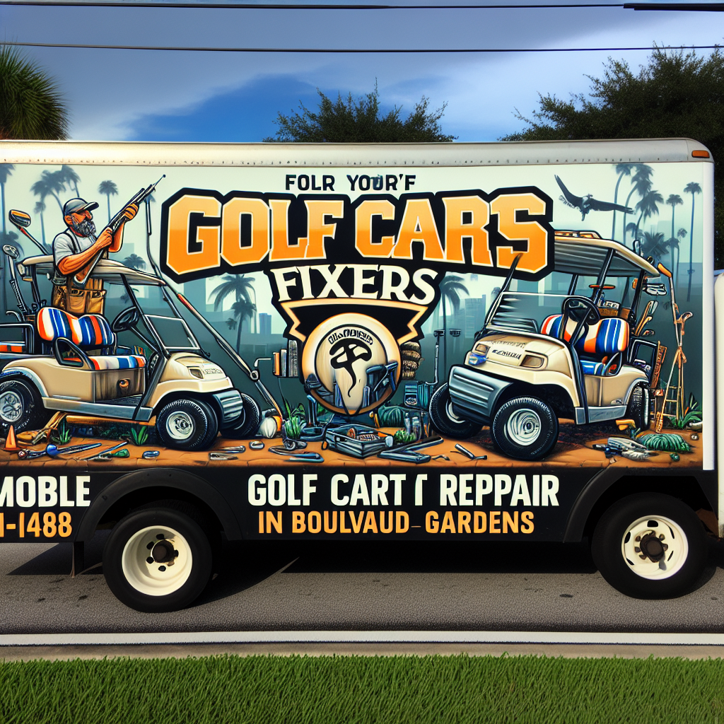 Top Rated Mobile Golf Cart Repair and golf cart mobile repair shop in Boulevard Gardens, Broward County, Florida