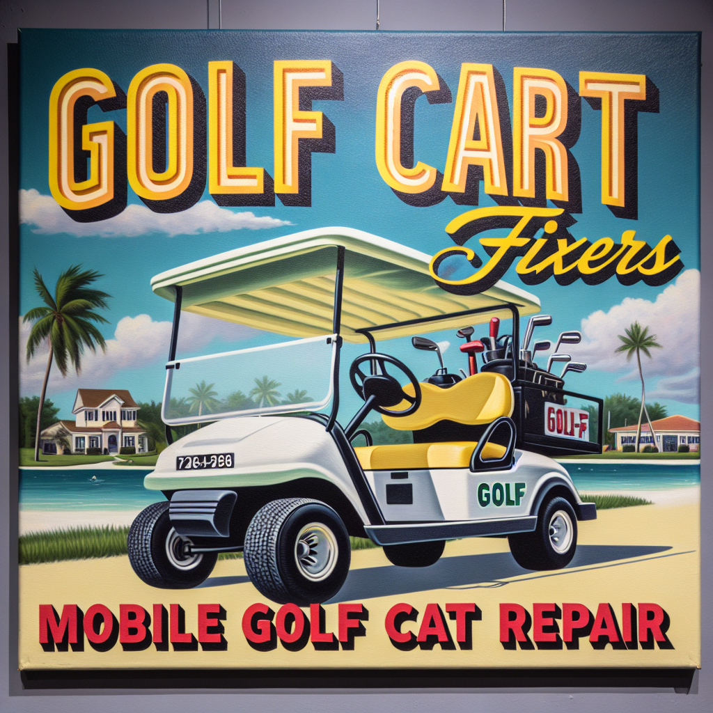 Top Rated Mobile Golf Cart Repair and golf cart mobile repair shop in Golf, Palm Beach County, Florida