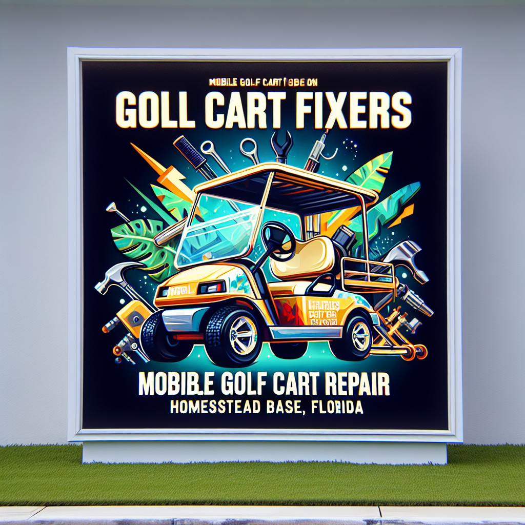 Top Rated Mobile Golf Cart Repair and golf cart mobile repair shop in Homestead Base, Miami-Dade County, Florida