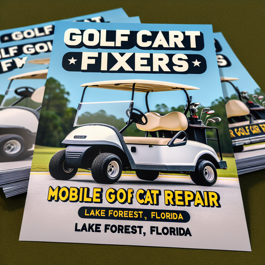 Top Rated Mobile Golf Cart Repair and golf cart mobile repair shop in Lake Forest, Broward County, Florida