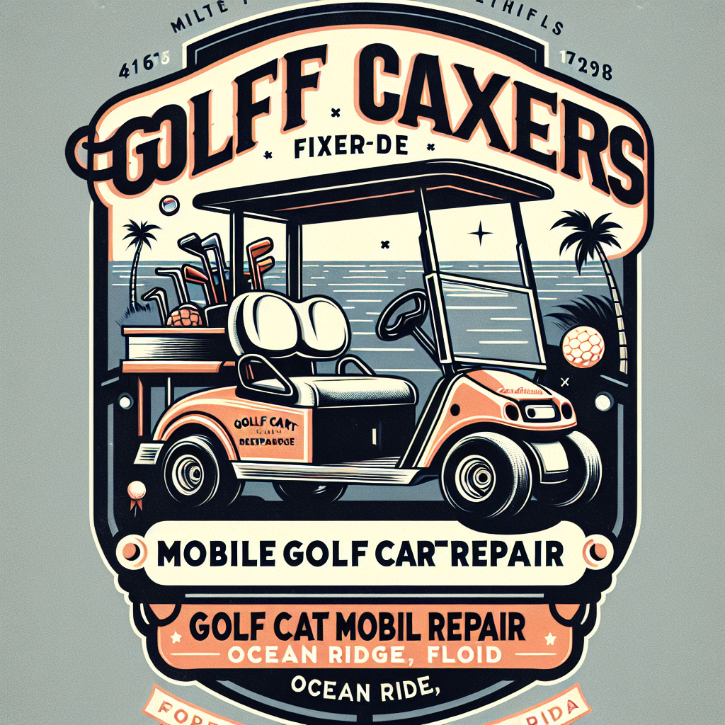 Top Rated Mobile Golf Cart Repair and golf cart mobile repair shop in Ocean Ridge, Palm Beach County, Florida