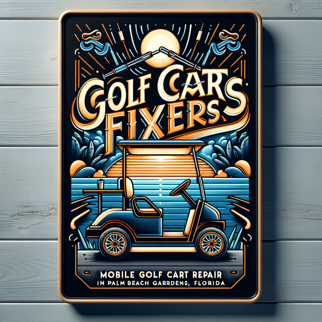 Top Rated Mobile Golf Cart Repair and golf cart mobile repair shop in Palm Beach Gardens, Palm Beach County, Florida