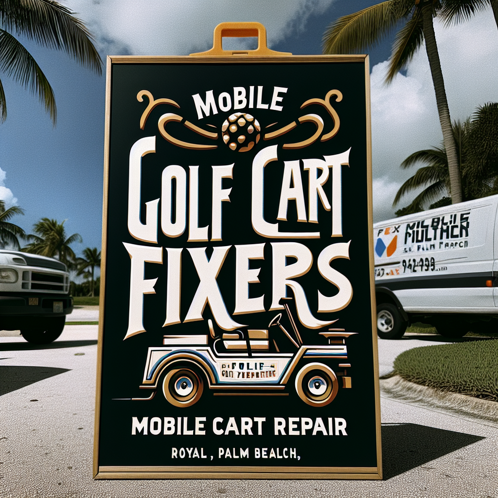 Top Rated Mobile Golf Cart Repair and golf cart mobile repair shop in Royal Palm Beach, Palm Beach County, Florida