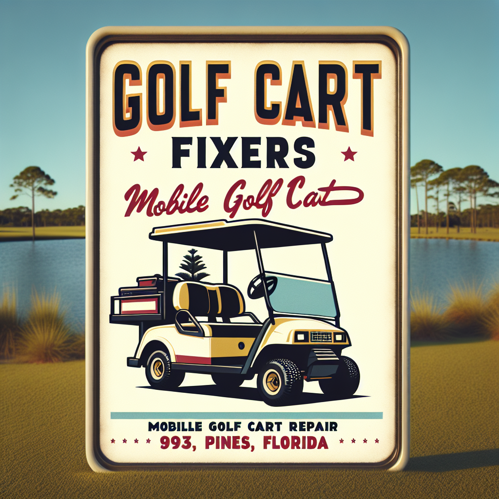 Top Rated Mobile Golf Cart Repair and golf cart mobile repair shop in The Pines, Miami-Dade County, Florida