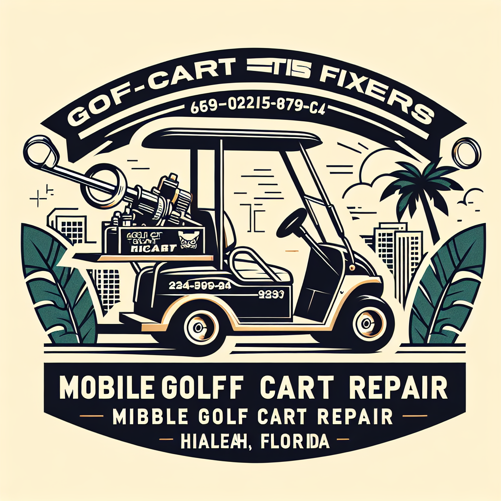 Top Rated Mobile Golf Cart Repair and golf cart motors shop in Hialeah, Miami-Dade County, Florida