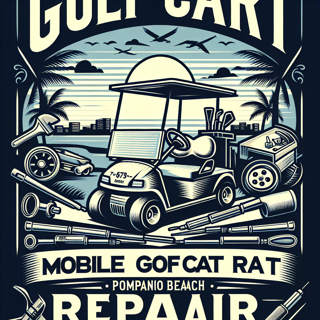 Top Rated Mobile Golf Cart Repair and golf cart motors shop in Pompano Beach, Broward County, Florida