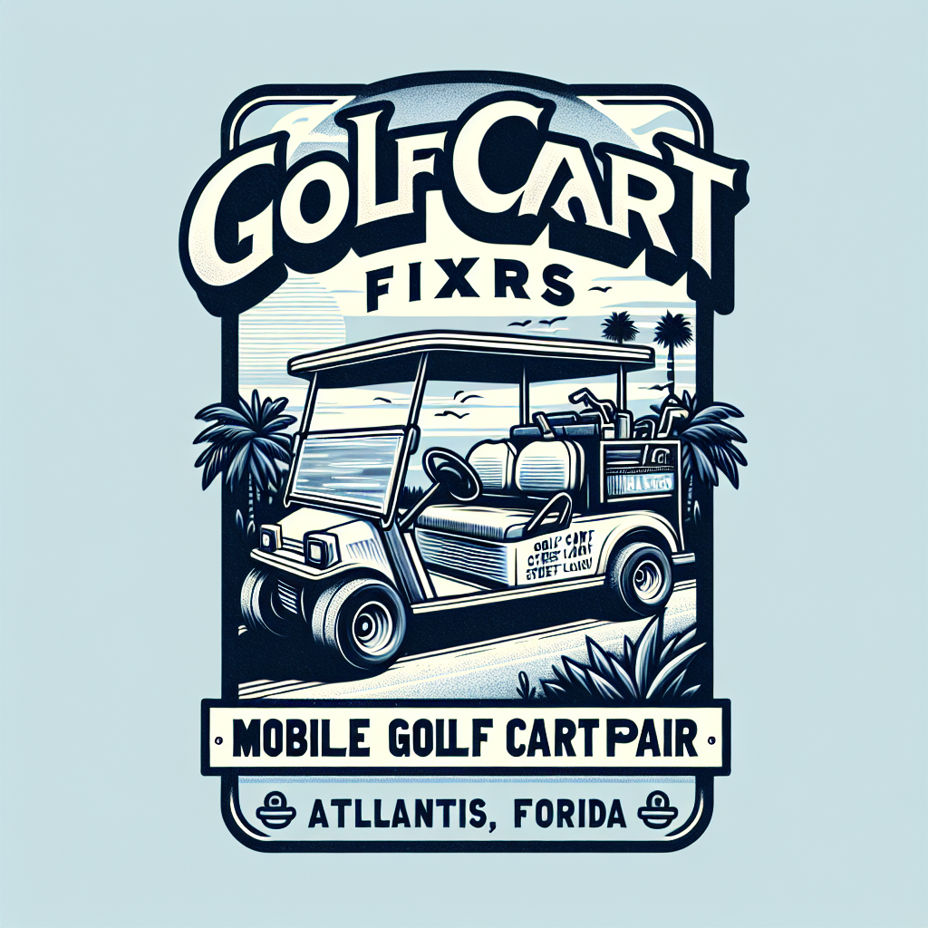 Top Rated Mobile Golf Cart Repair and golf cart street legal service shop in Atlantis, Palm Beach County, Florida