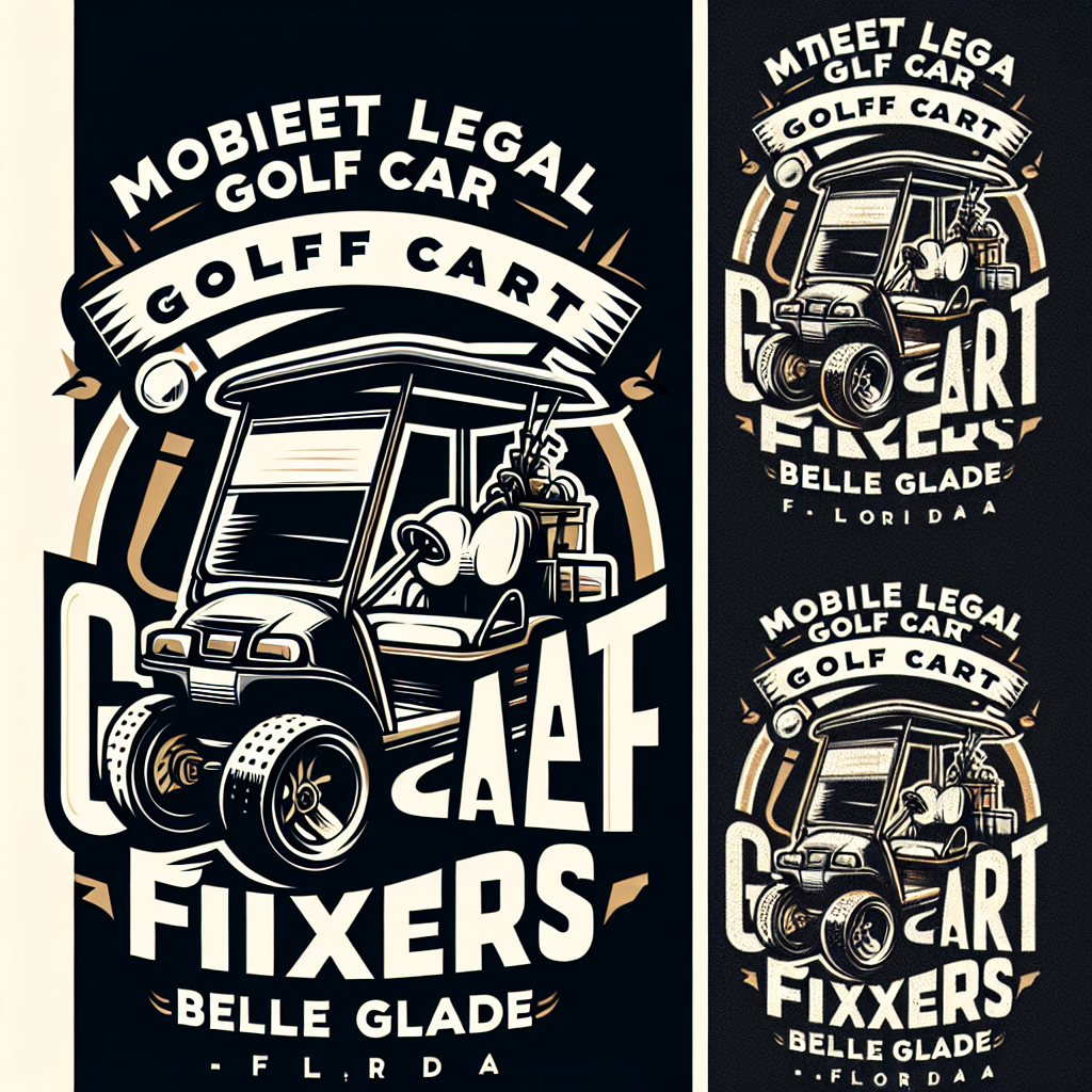 Top Rated Mobile Golf Cart Repair and golf cart street legal service shop in Belle Glade, Palm Beach County, Florida