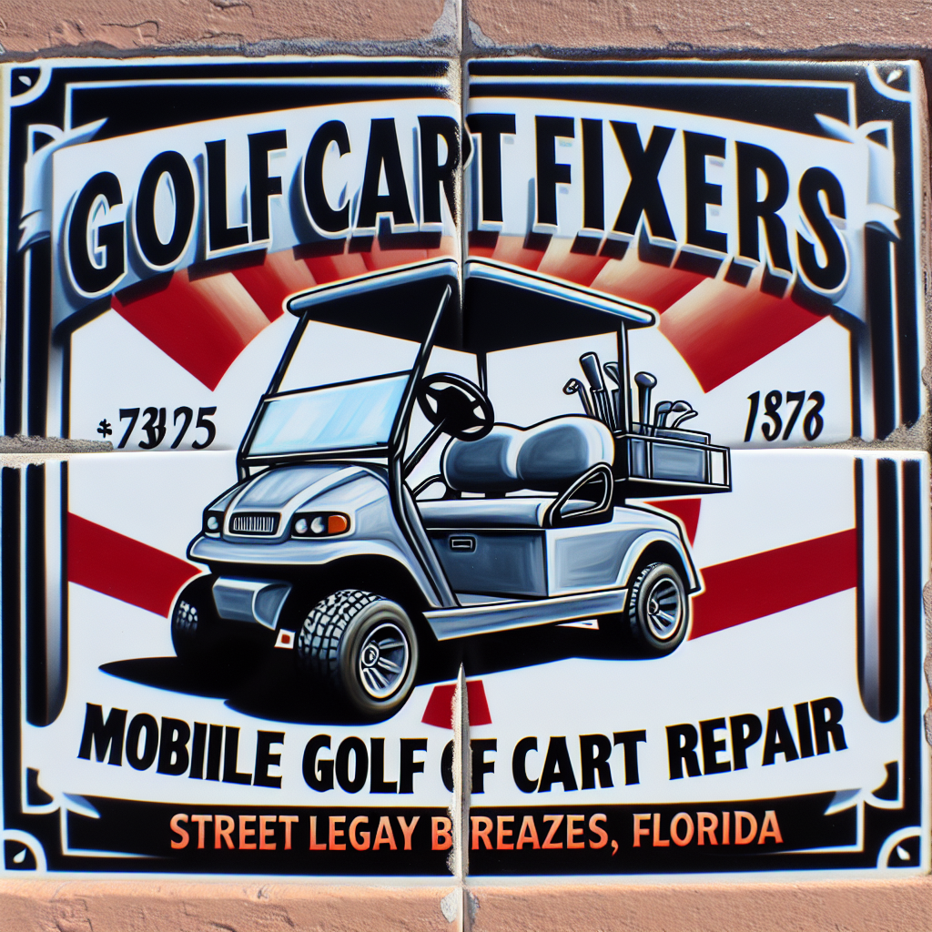 Top Rated Mobile Golf Cart Repair and golf cart street legal service shop in Briny Breezes, Palm Beach County, Florida