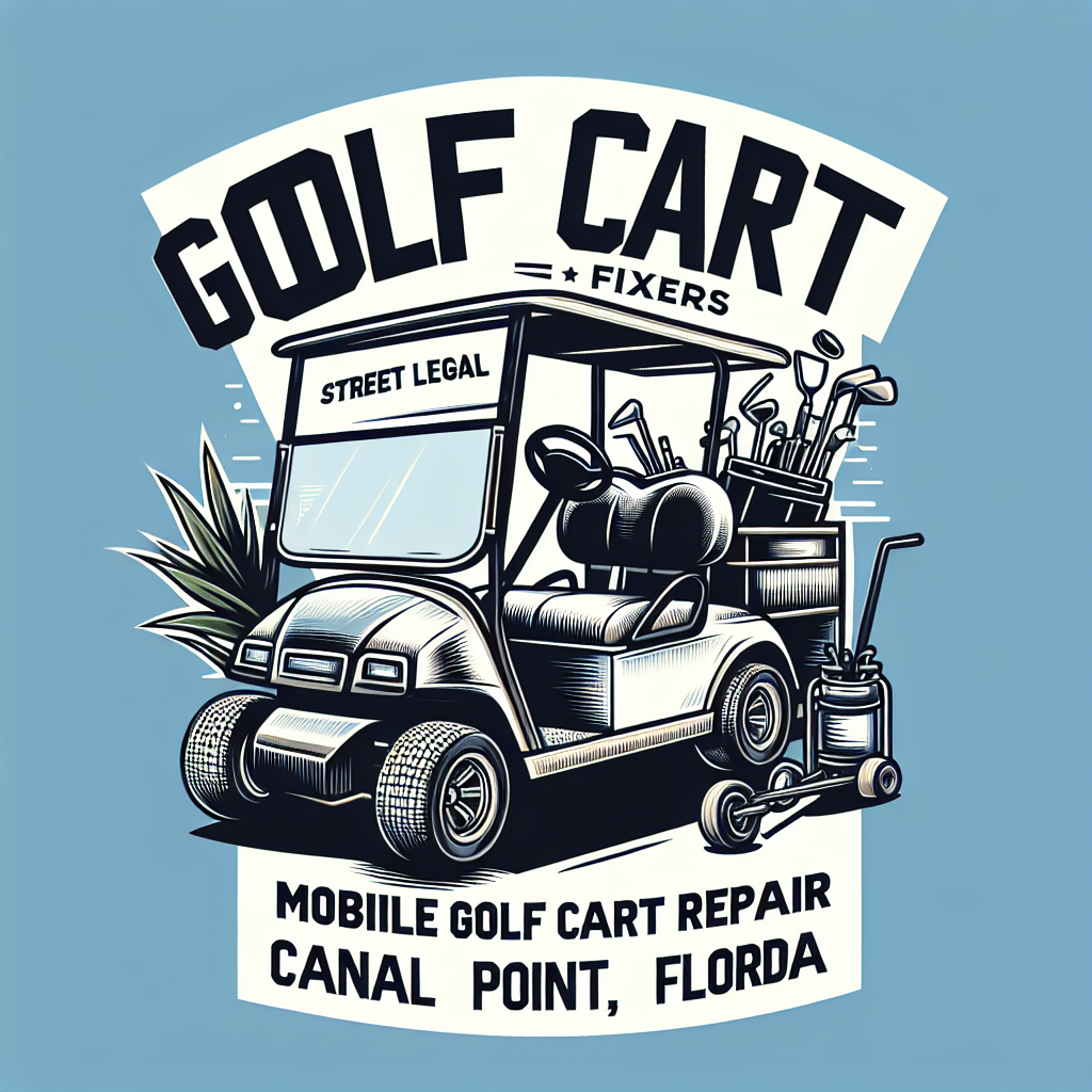 Top Rated Mobile Golf Cart Repair and golf cart street legal service shop in Canal Point, Palm Beach County, Florida