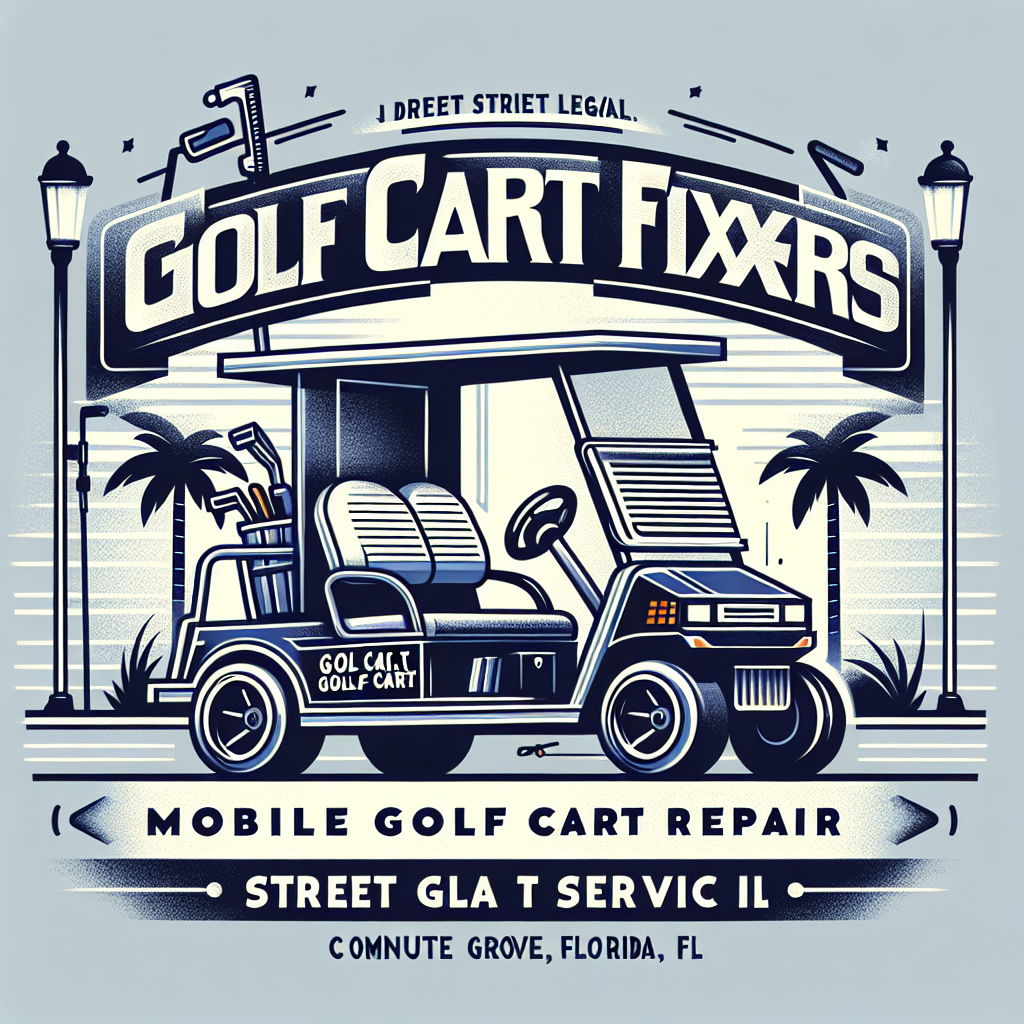 Top Rated Mobile Golf Cart Repair and golf cart street legal service shop in Coconut Grove, Miami-Dade County, Florida