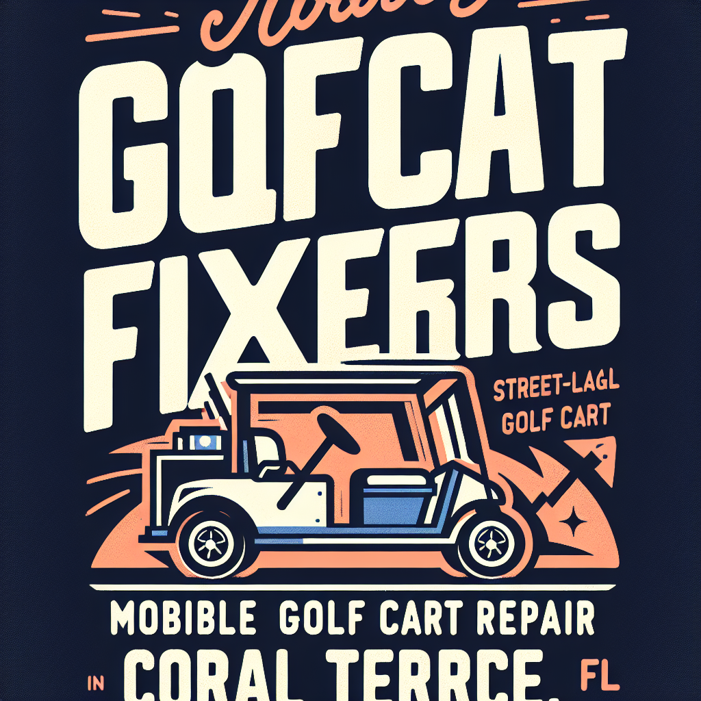 Top Rated Mobile Golf Cart Repair and golf cart street legal service shop in Coral Terrace, Miami-Dade County, Florida