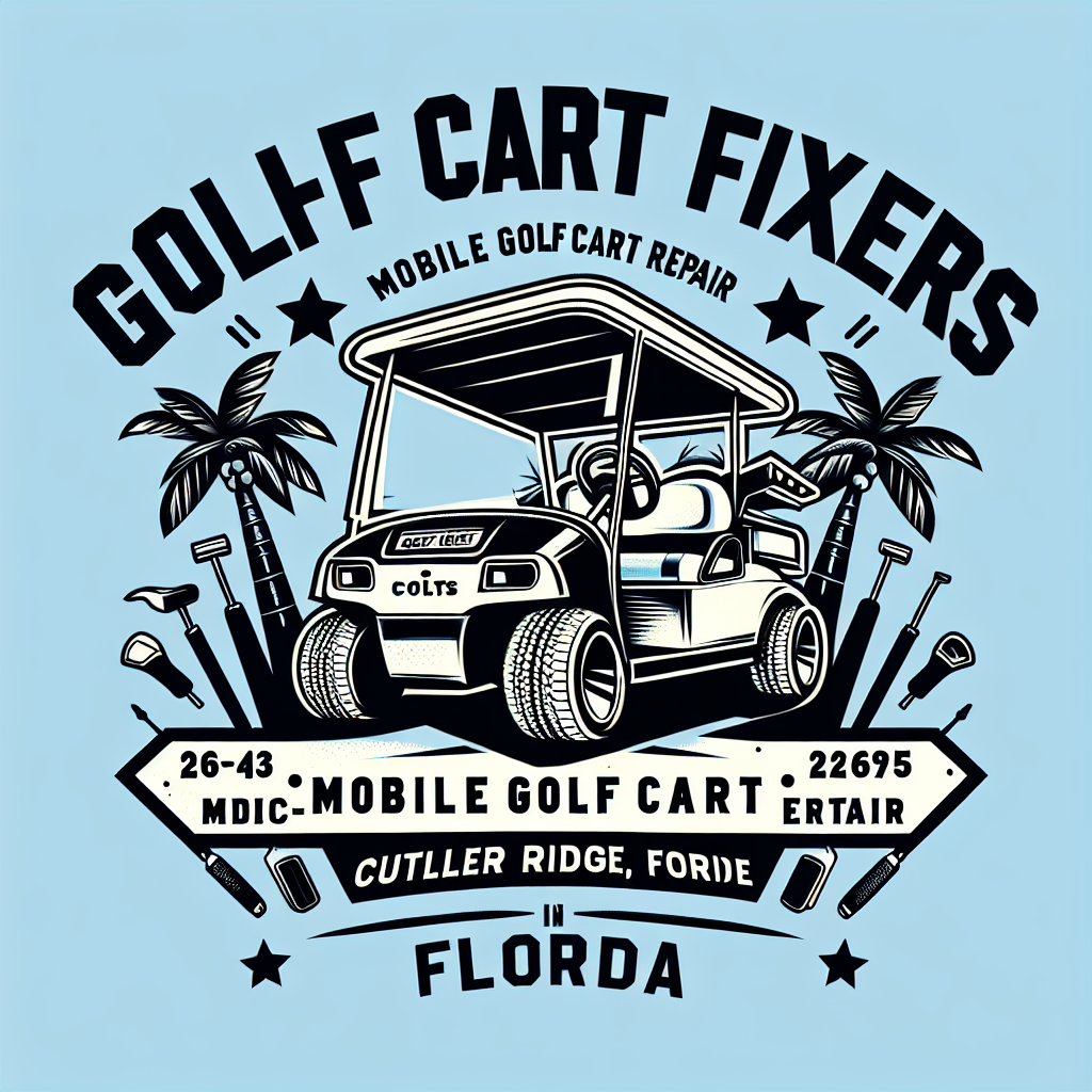 Top Rated Mobile Golf Cart Repair and golf cart street legal service shop in Cutler Ridge, Miami-Dade County, Florida