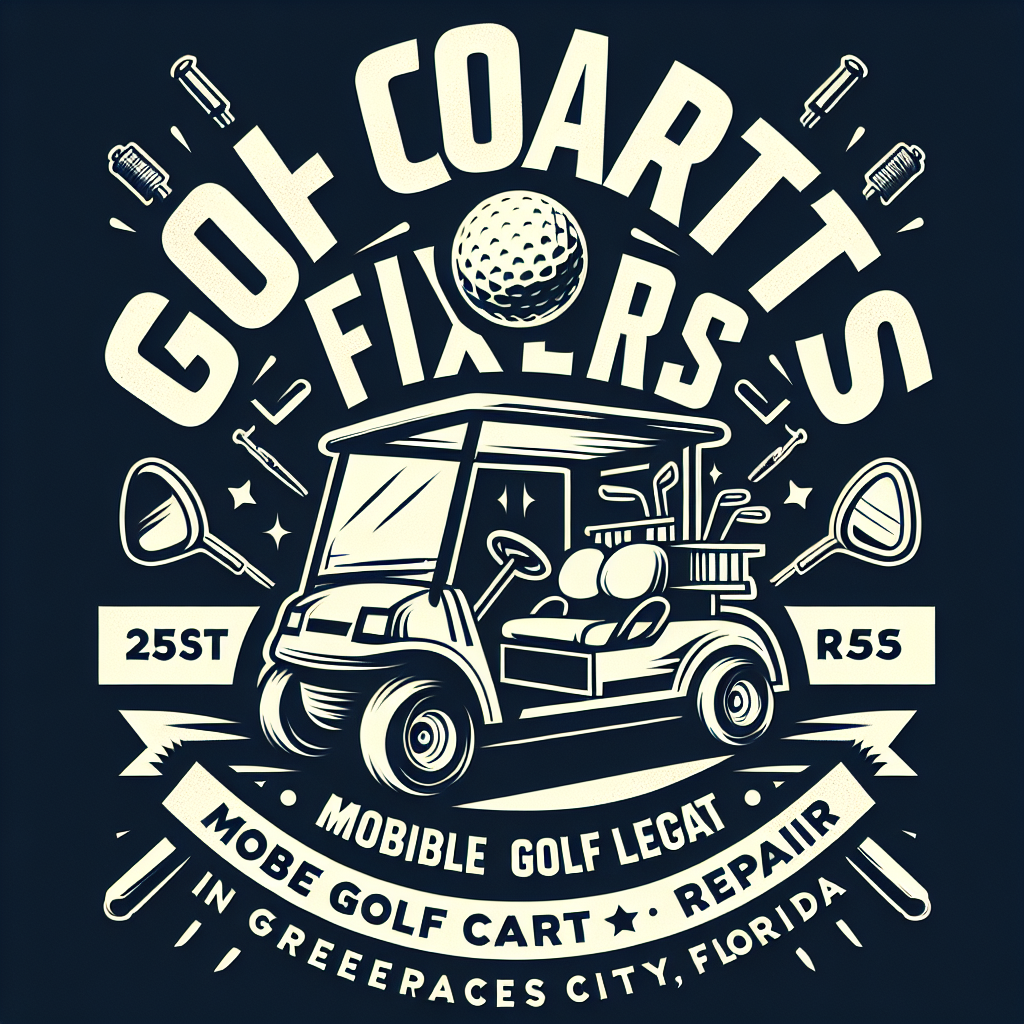 Top Rated Mobile Golf Cart Repair and golf cart street legal service shop in Greenacres City, Palm Beach County, Florida