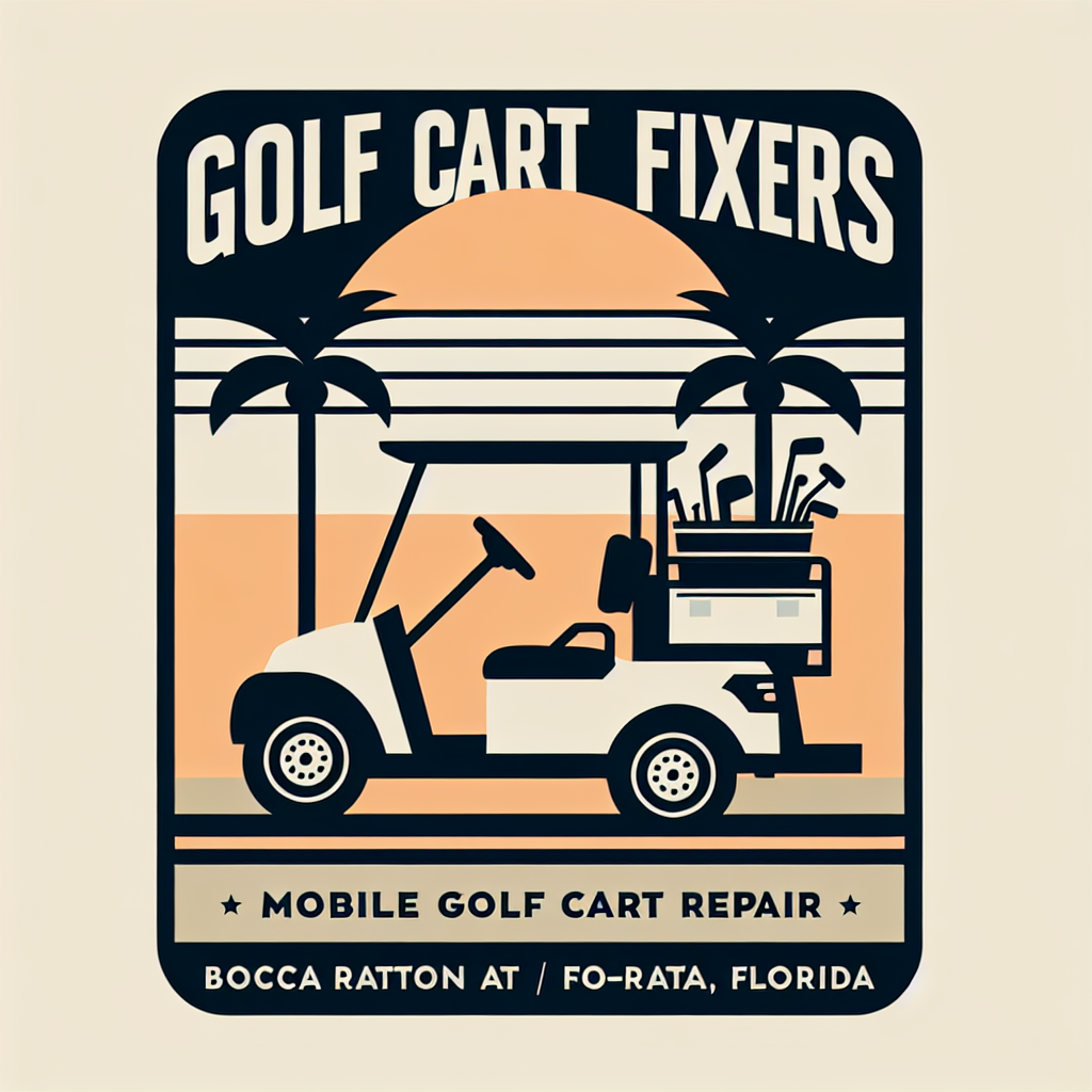 Top Rated Mobile Golf Cart Repair and golf cart street legal service shop in Hamptons at Boca Raton, Palm Beach County, Florida