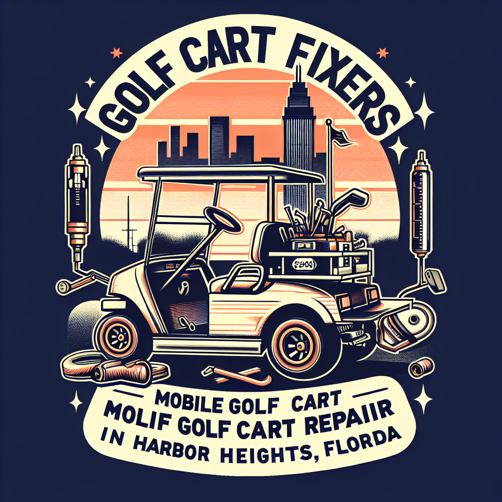 Top Rated Mobile Golf Cart Repair and golf cart street legal service shop in Harbor Heights, Broward County, Florida