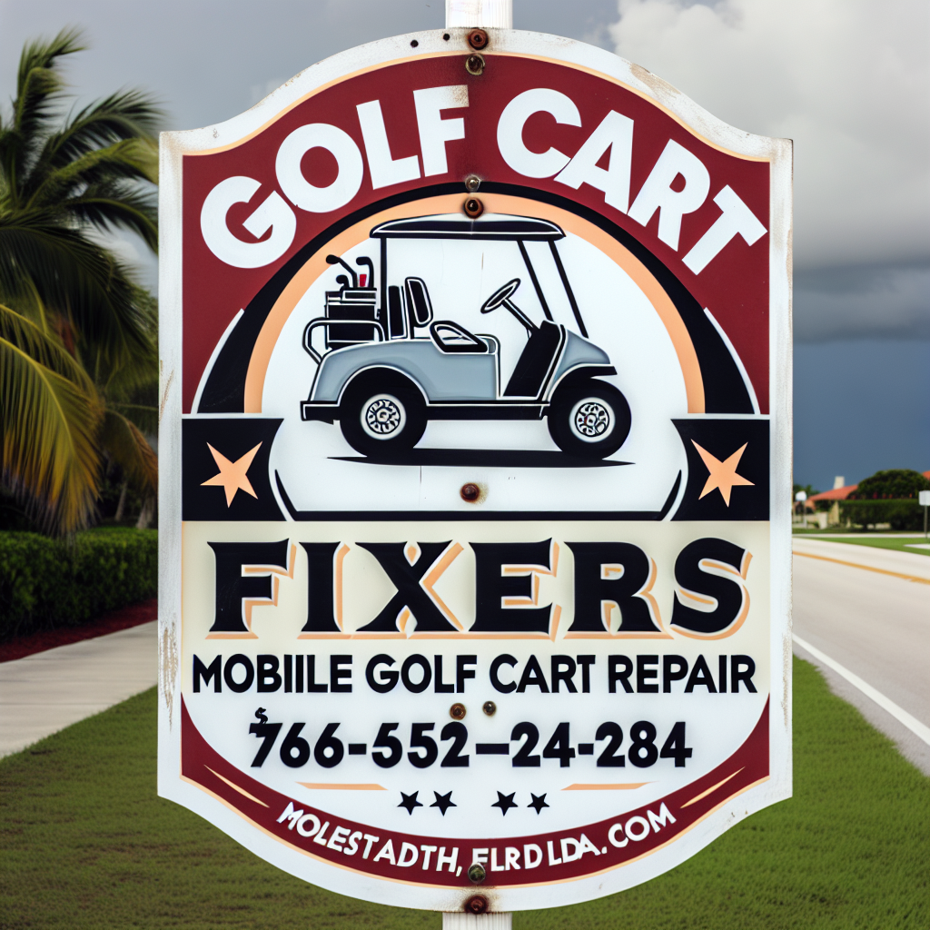 Top Rated Mobile Golf Cart Repair and golf cart street legal service shop in Homestead, Miami-Dade County, Florida