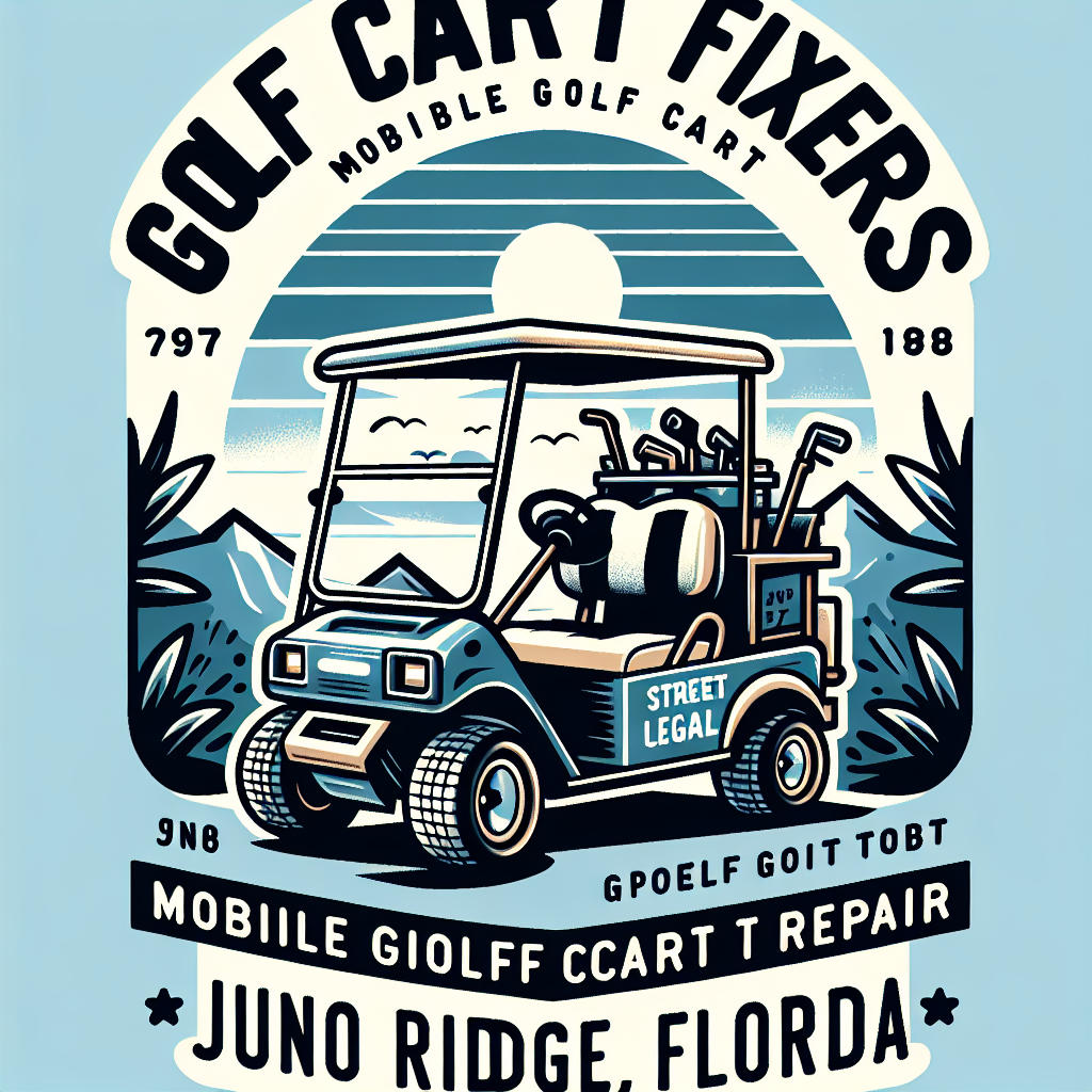 Top Rated Mobile Golf Cart Repair and golf cart street legal service shop in Juno Ridge, Palm Beach County, Florida
